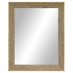 Vintage MId-20th Century American Faux Grained Mirror