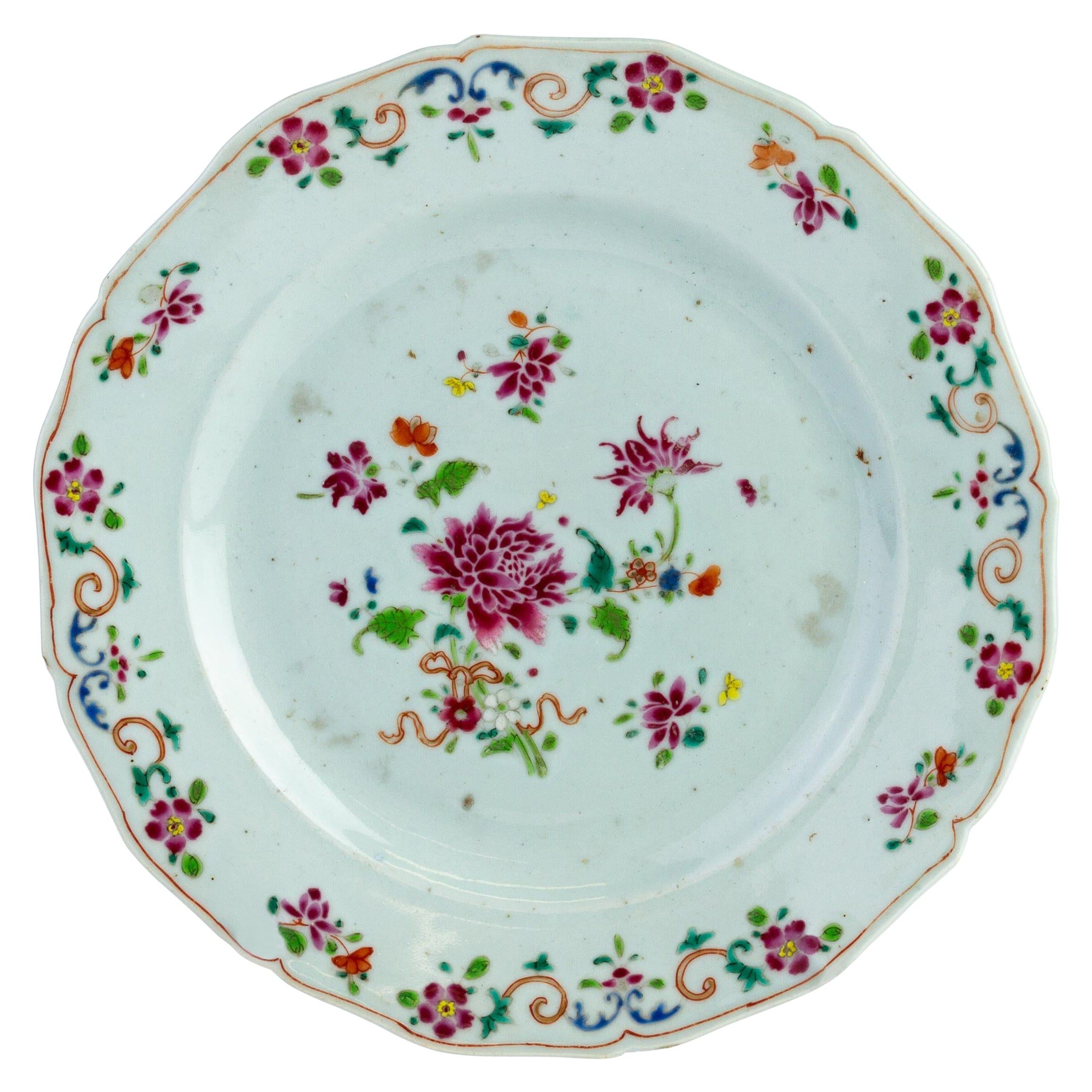 18th Century Chinese Porcelain Pre Bencharong Famille Rose Black at 1stDibs