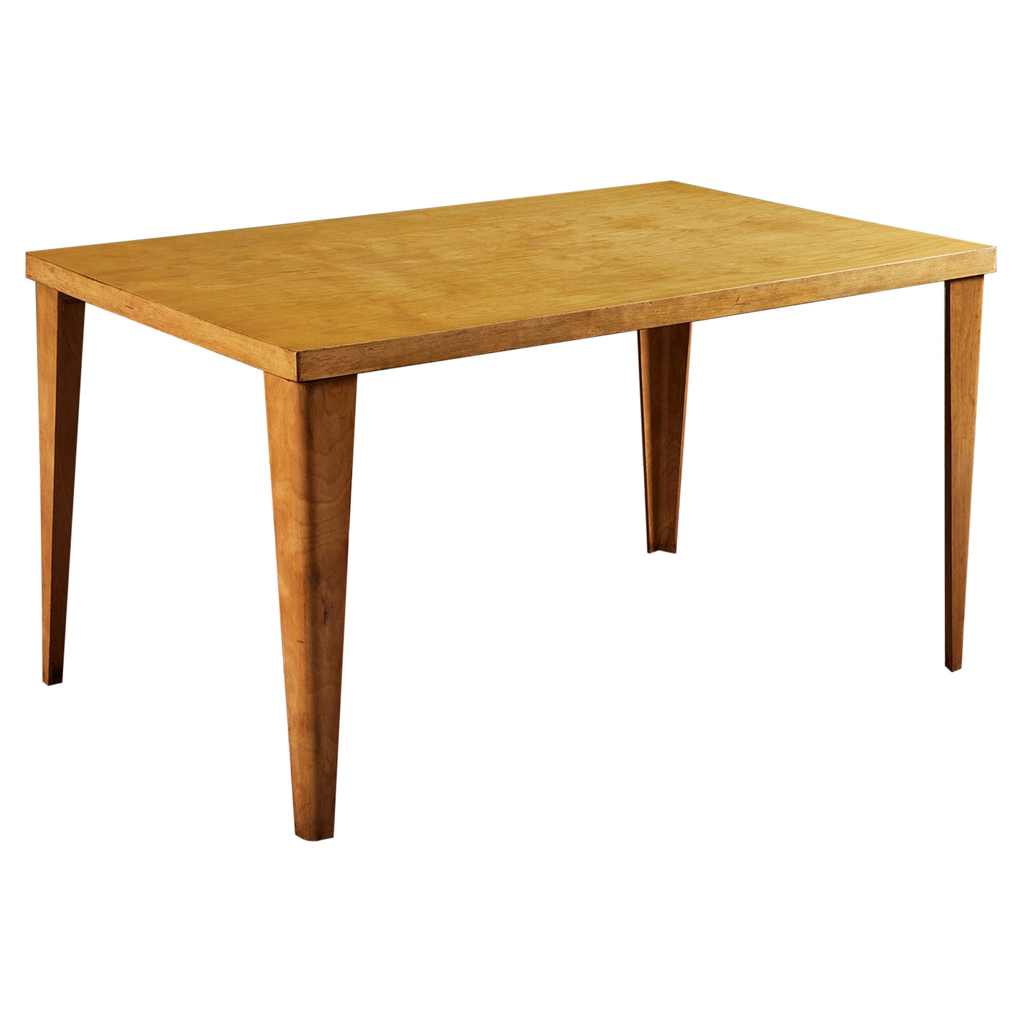 Charles and Ray Eames Dining Table DTW-1 For Sale