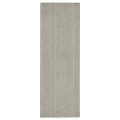 Tapis contemporain et tapis texturé de Rug & Kilim en rayures grises unies