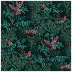 'Rose Lilas‘ wallpaper by Papier Français, collection BNF N°1