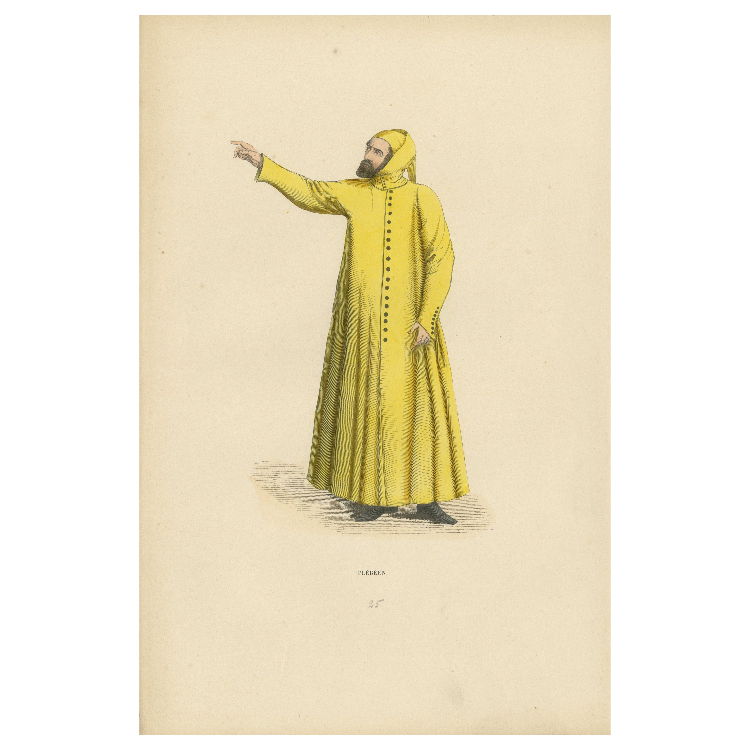 The Common Man's Gesture: A Plebeian in Daily Life, 1847 For Sale