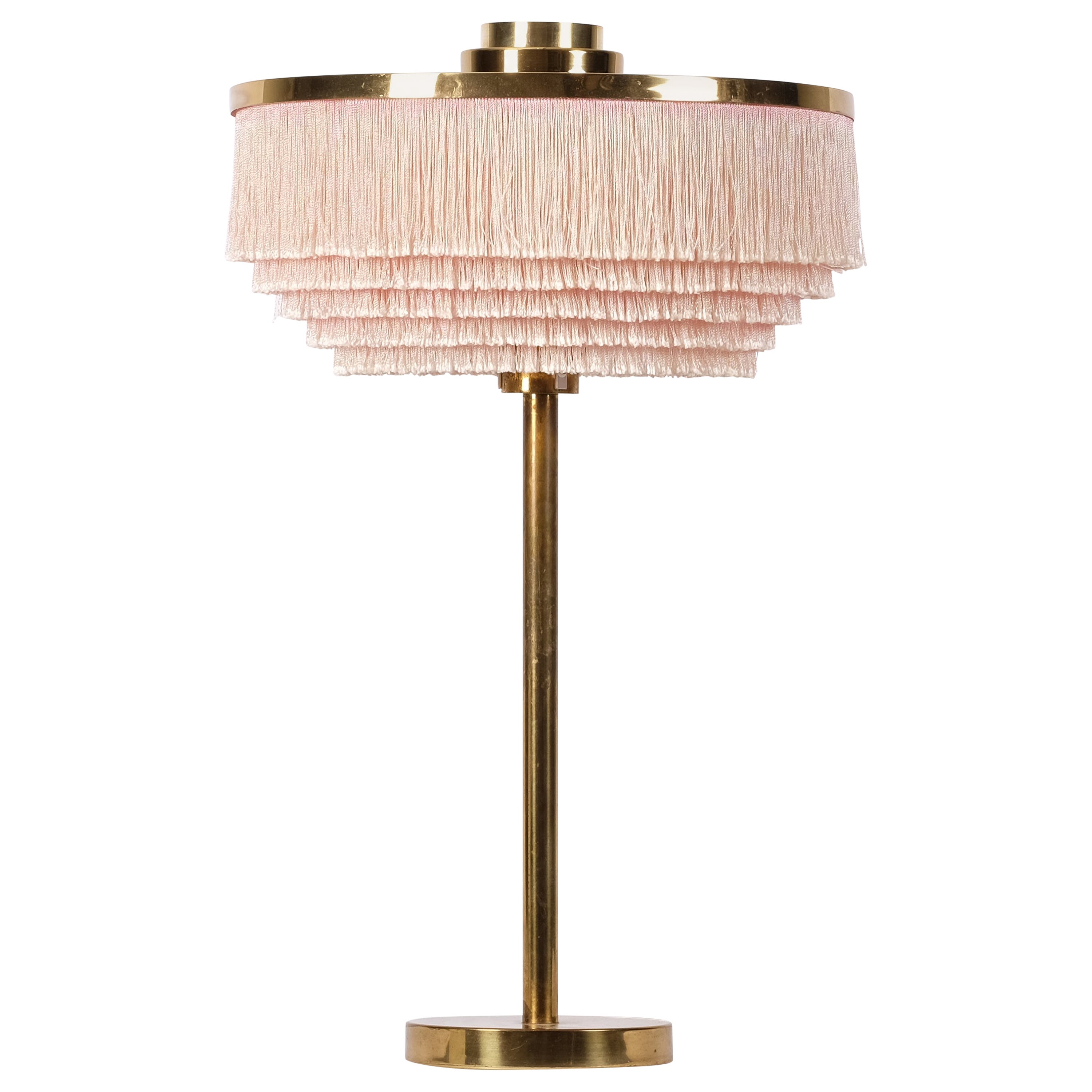 Hans-Agne Jakobsson Model B-138 Brass Table Lamp, 1960s For Sale