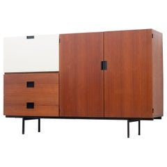 Retro Pastoe highboard, Japanese Series by Cees Braakman