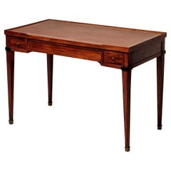 Antique Directoire Period Games Table - Rosewood & Ebony - 18th