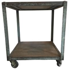 Antique Industrial Cart