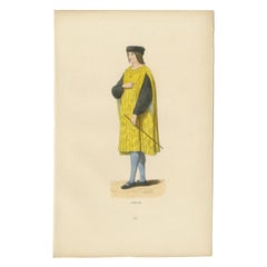 Antique Louis XII: The Prudent King in Regal Attire, 1847