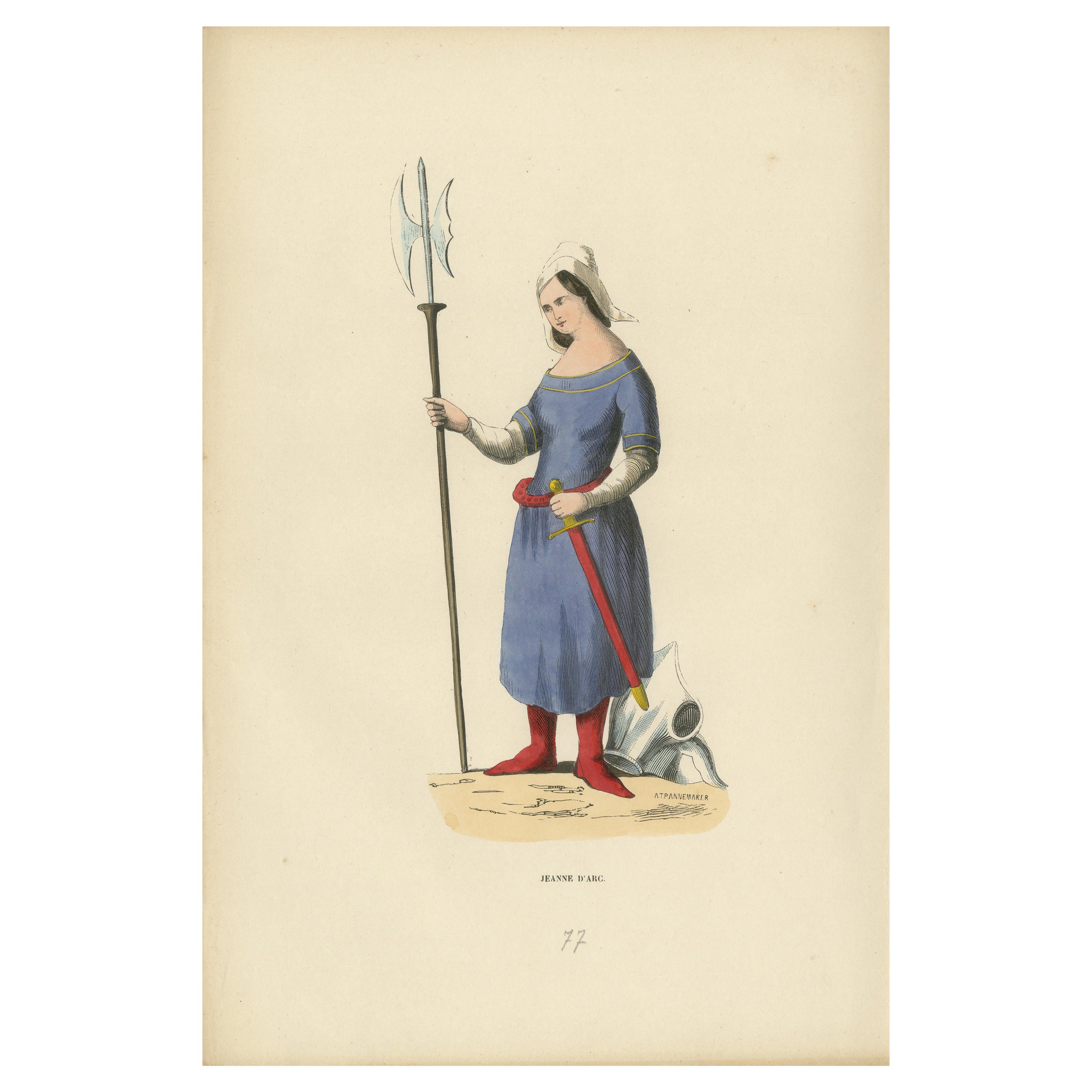 Maid of Orléans: A Symbol of Valor, 1847 For Sale