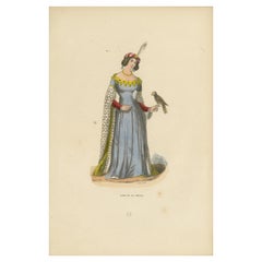 Noble Falconer: Lady of the 15th Century, 1847