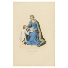 Maternal Instruction in the 15th Century: A Noblewoman Teaching a Child, 1847