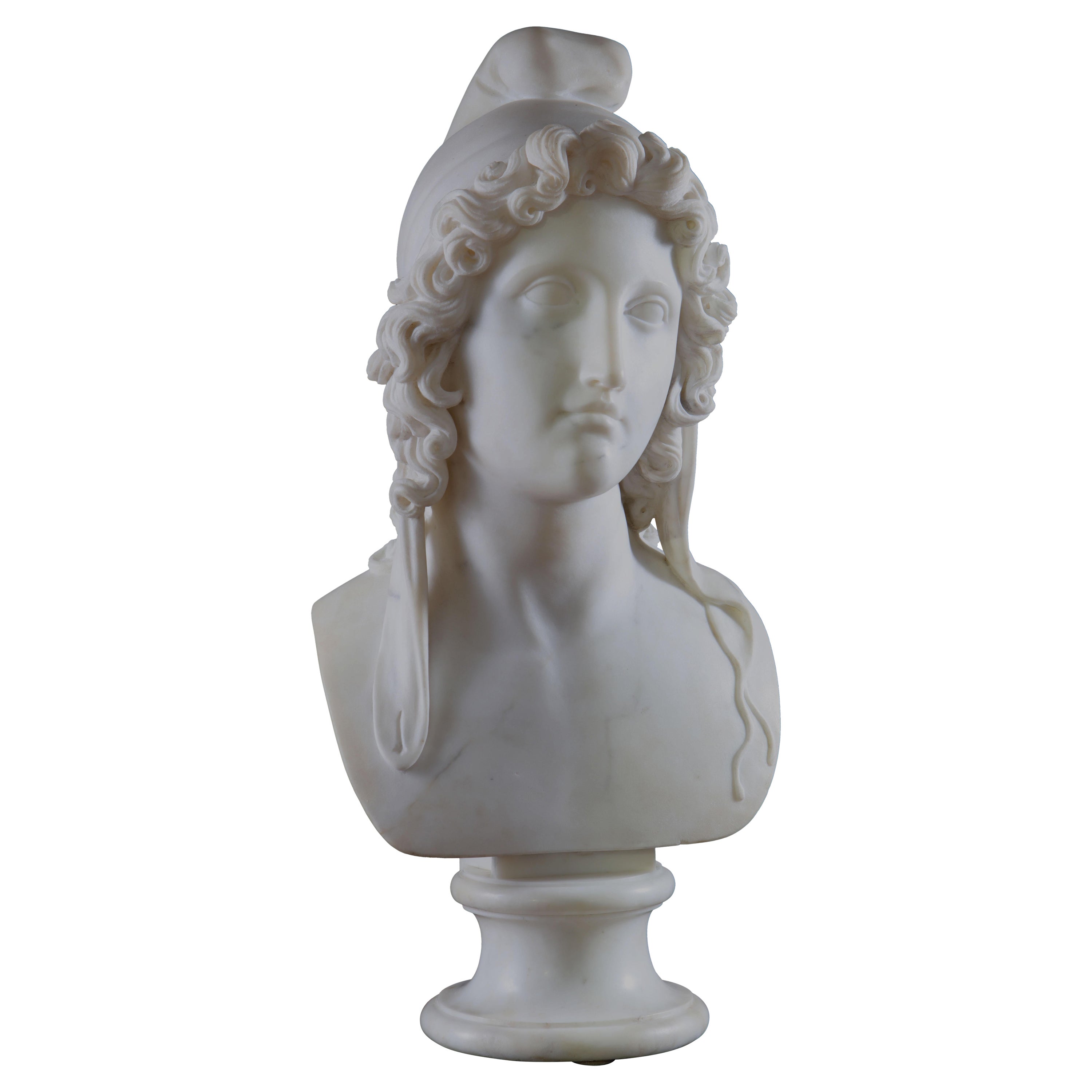 19th Century Bust Of Paris For Sale