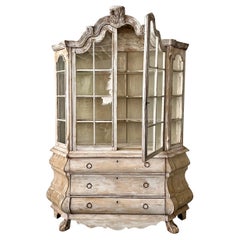 Used 19th century Dutch Vitrine Cabinet