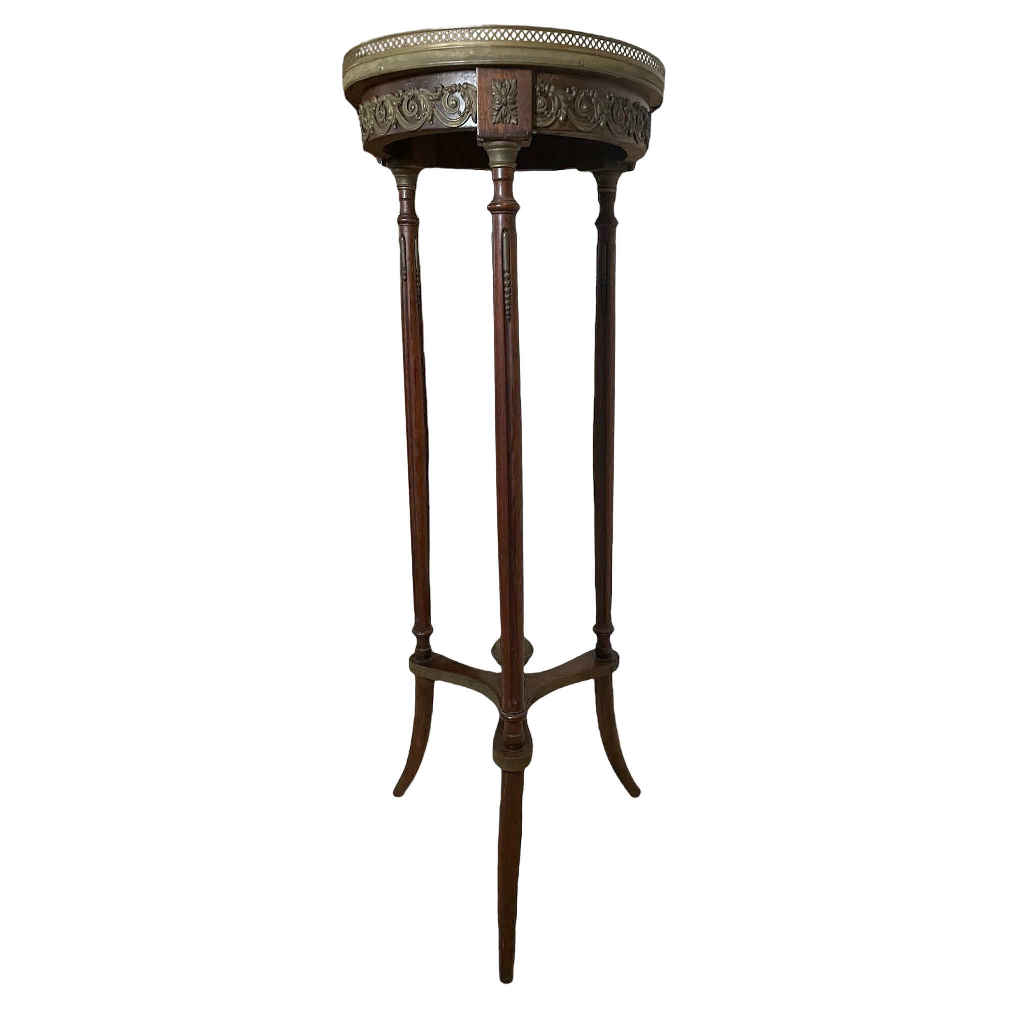 Belle Epoque Style Plant Stand/Table For Sale