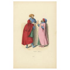 Discorso medievale: Un momento tra funzionari o artisti, Pubblicato nel 1847