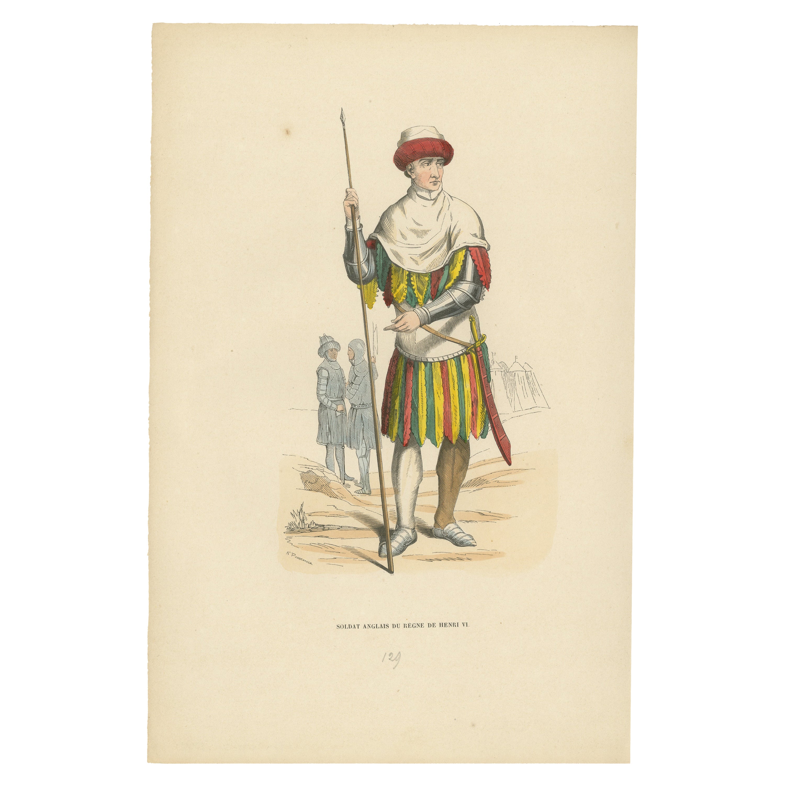 Martial Valour of an English Soldier in the Reign of Henry VI, Published in 1847 For Sale