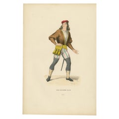 Antique Stylish Swagger: A Young English Gentleman in The Middle Ages, Published in 1847