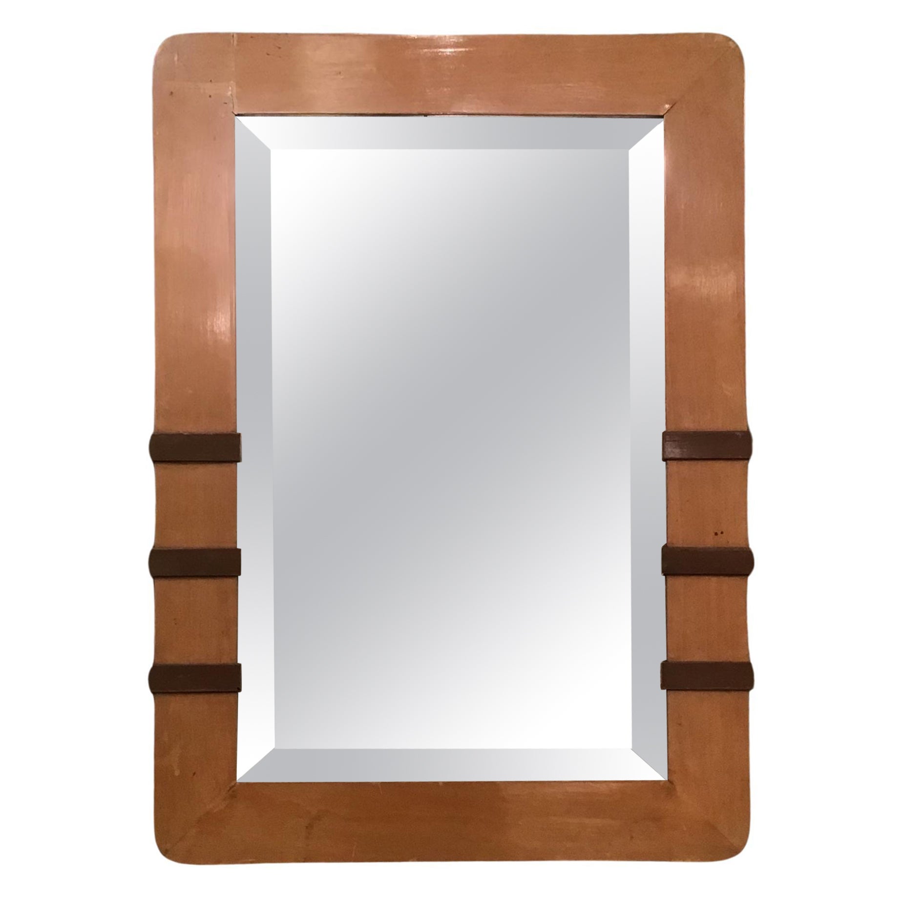 Osvaldo Borsani Wall Mirror wood 1940 Italy