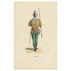 The Mercenary's Garb : Armures et vêtements dans le "Costume du Moyen Âge", 1847
