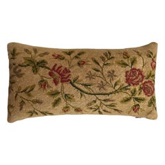 Antique 1850 Florene Halina Pillow 18 X 10