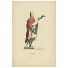 The Medieval Herald: A Portrait of Authority and Message, 1847