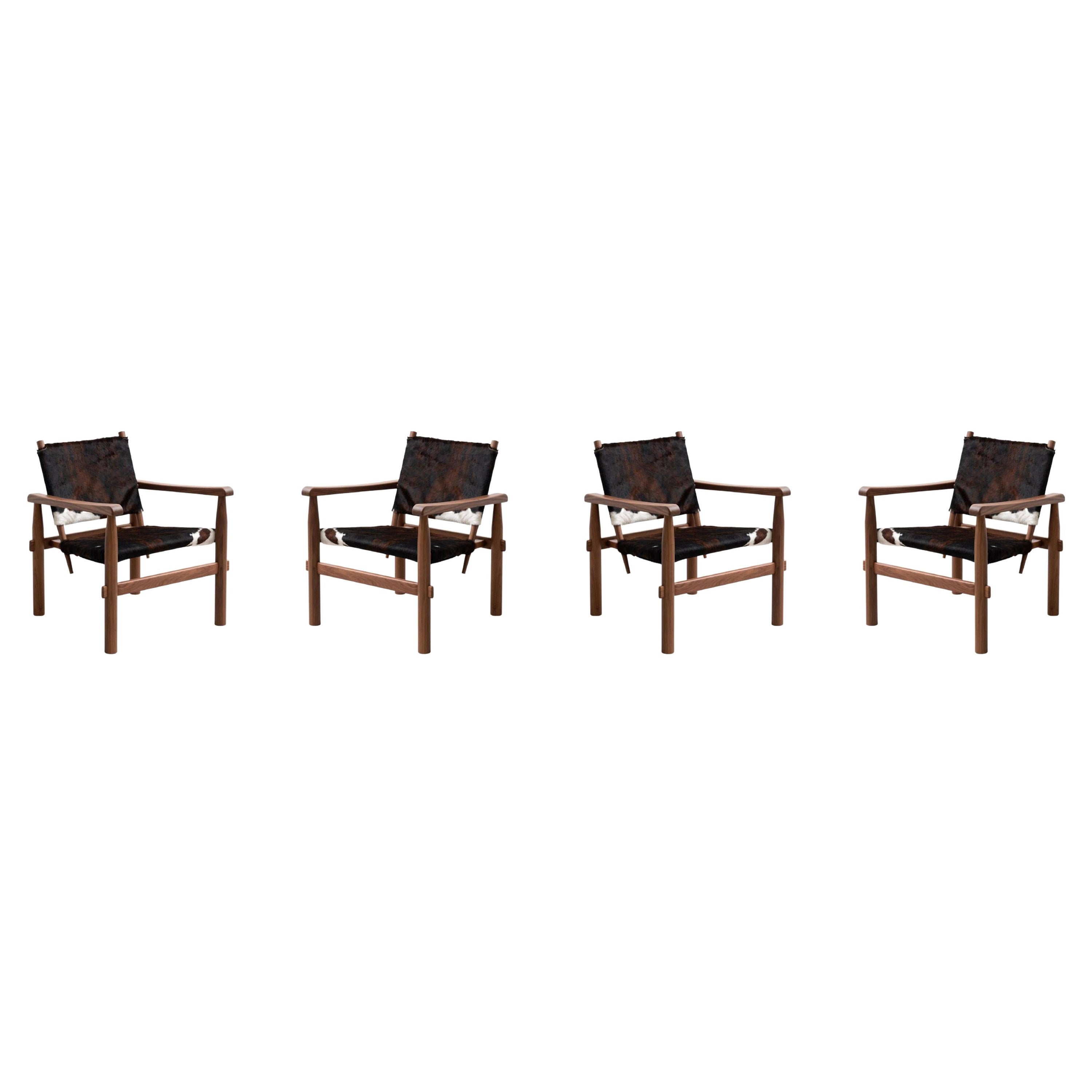 Set of Four Charlotte Perriand 533 Doron Hotel Armchair by Cassina