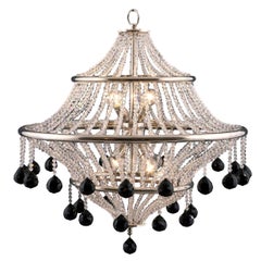 Lustre "Werkbund" en cristal de Josef Hoffmann/Wiener Werkstätte, réédition