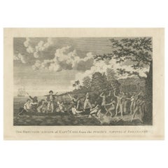 Évacuation étroite : Le départ perilous du capitaine Cook d'Erromango, vers 1790
