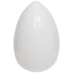 Giant Vetri Murano Egg Lamp 7