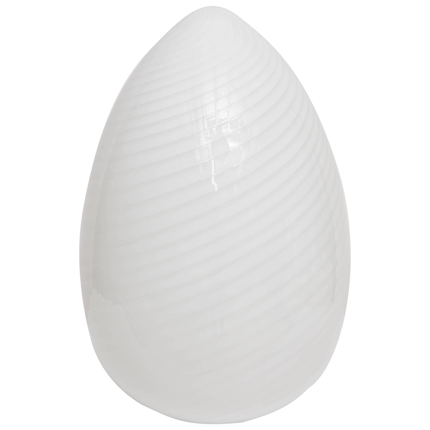 Giant Vetri Murano Egg Lamp For At 1stdibs