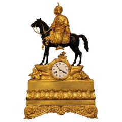 Orientalist table clock from the early 19th century