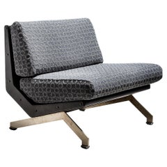 Retro Formanova Alessandra Lounge Chairs, Giulio Moscatelli, New Dedar Fabric