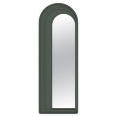 Pastel Green Modernist Andalusian Style Lacquered Mirror