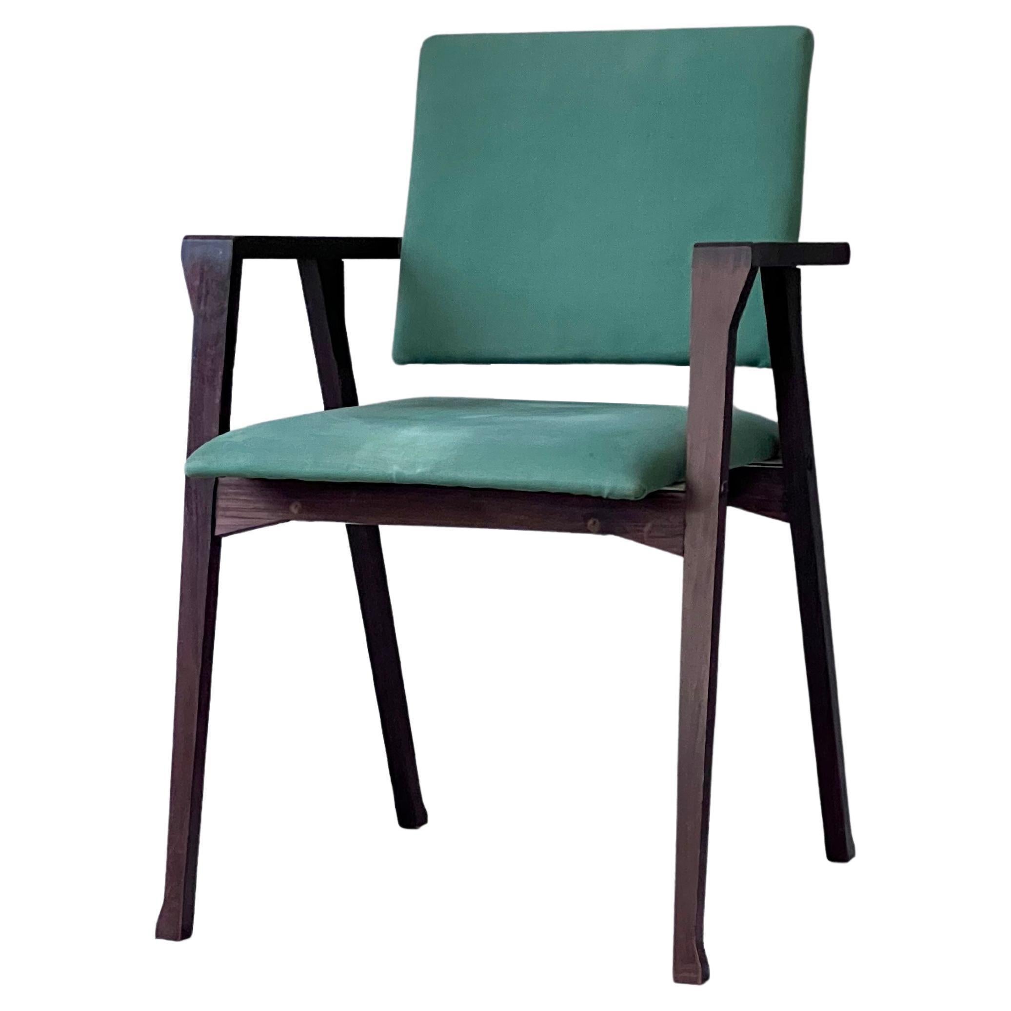 Italian Mid-Century Collectible Armchair, Dining Chair, Luisa by Franco Albini