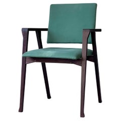 Fauteuil de collection italien du milieu du siècle dernier, chaise de salle à manger Luisa de Franco Albini