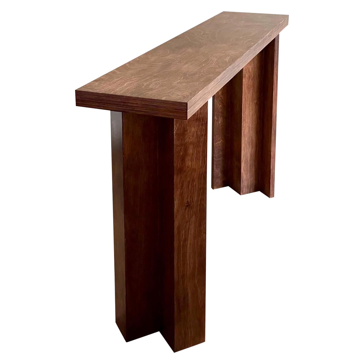 What kind of tables are used in hallways and entries?