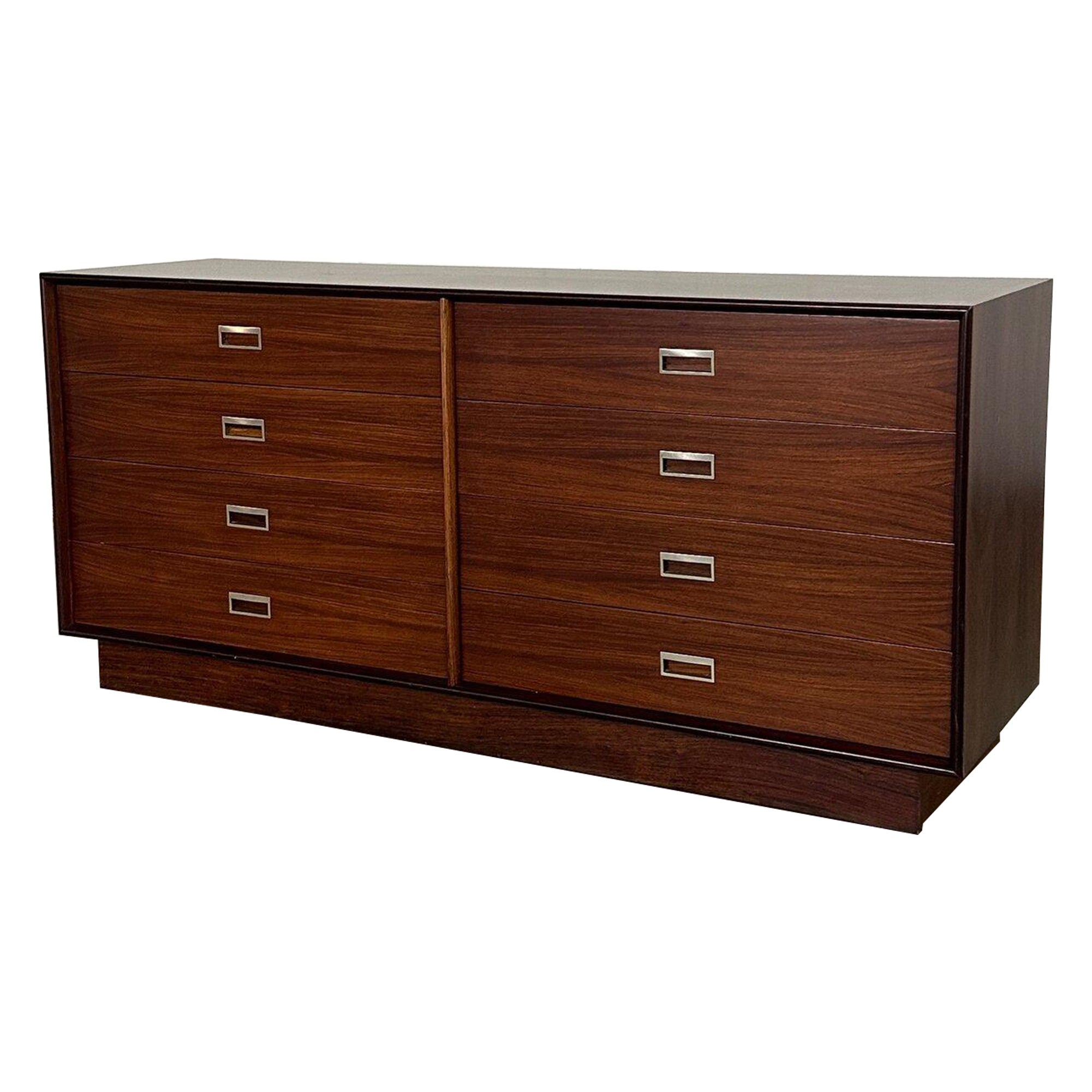 Danish Modern Rosewood Dresser For Sale
