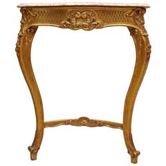 19th Century Marble-Topped Console