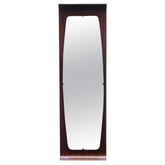Used Franco Campo & Carlo Graffi for Home Bent Plywood Wall Mirror, Italy, 1960s