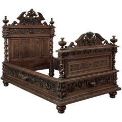 Retro 19th Century French Renaissance Bed