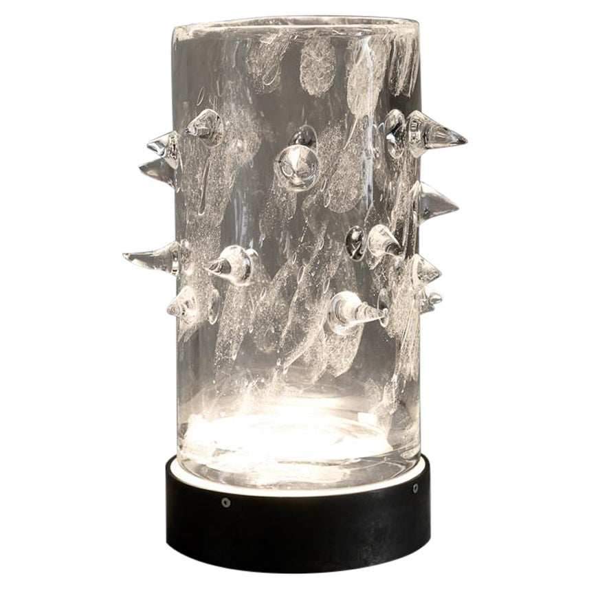 Kiko Lopez, Wild I, Illuminated Bohemian Crystal Vase, France, 2023 For Sale