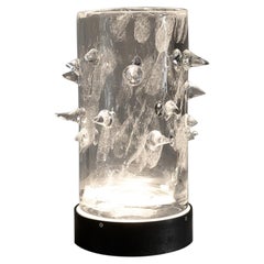 Kiko Lopez, Wild I, Illuminated Bohemian Crystal Vase, France, 2023