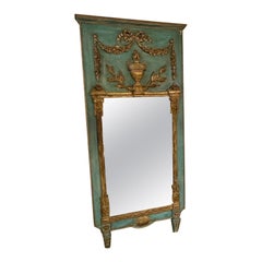 Antique French Neo-Classical Trumeau Mirror