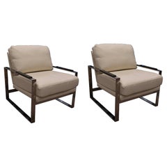 Vintage Pair of Chairs for Modernism Michael Weiss Collection Vanguard Furniture