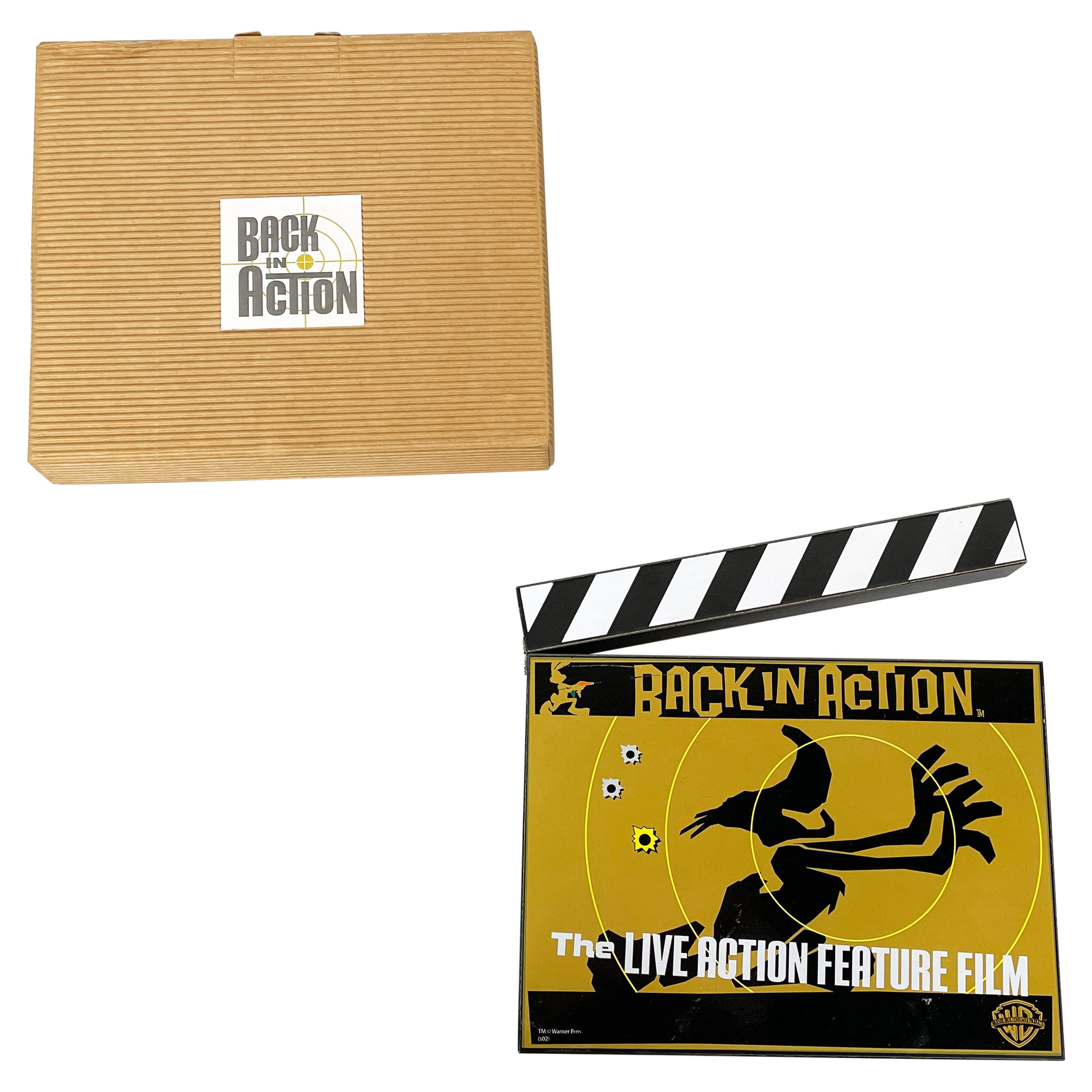 Italy modern Wood clapperboard Looney Tunes: Back in action by Warner Bros, 2003 For Sale