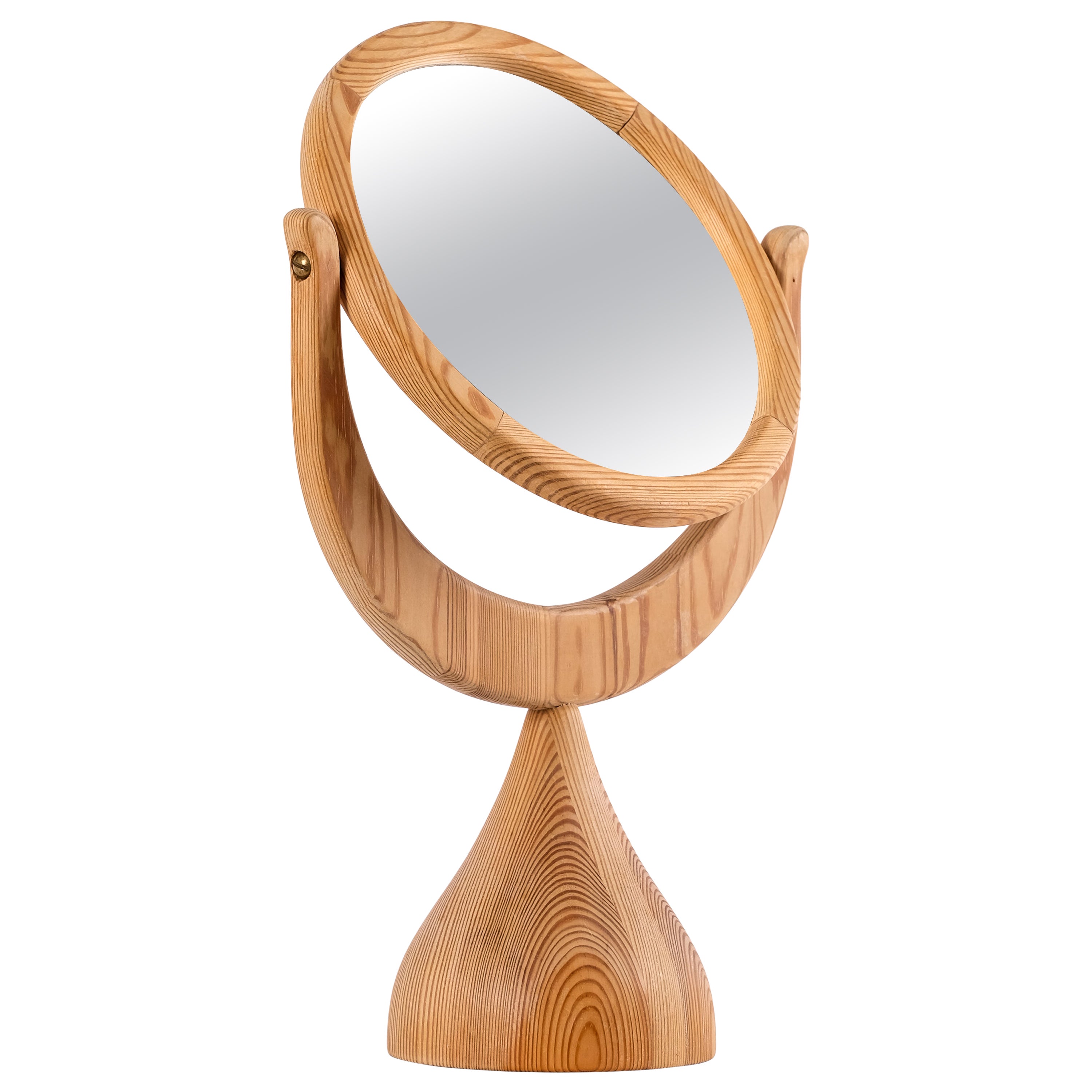 Table mirror by Erik Höglund, Sweden, 1950s