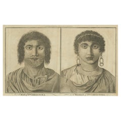 Faces of Santa Cristina: Porträts aus dem Zeit der Entdeckung, Stiche von 1785
