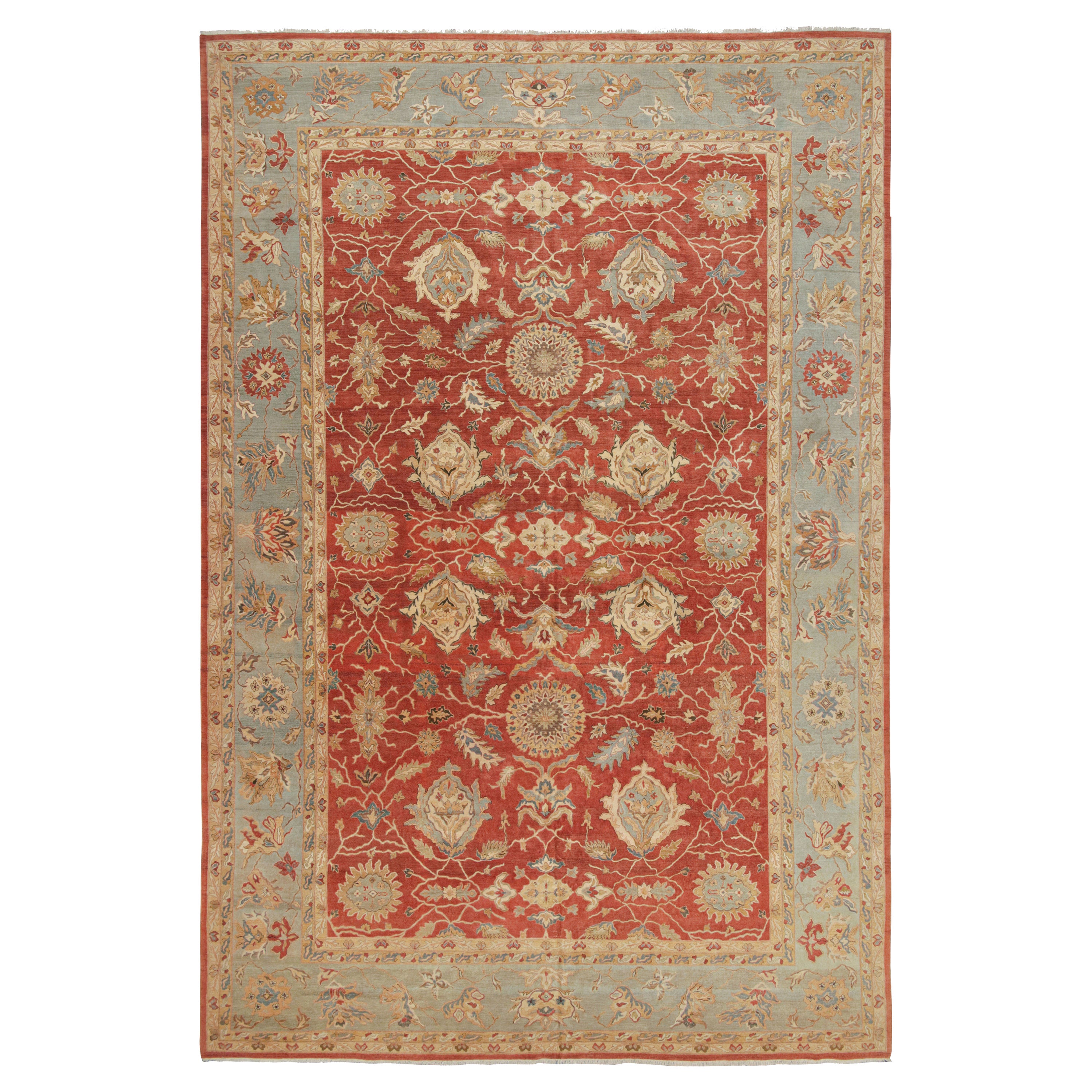 Rug & Kilim’s Oversized Oriental Rug, with Florals and Leafage Patterns  