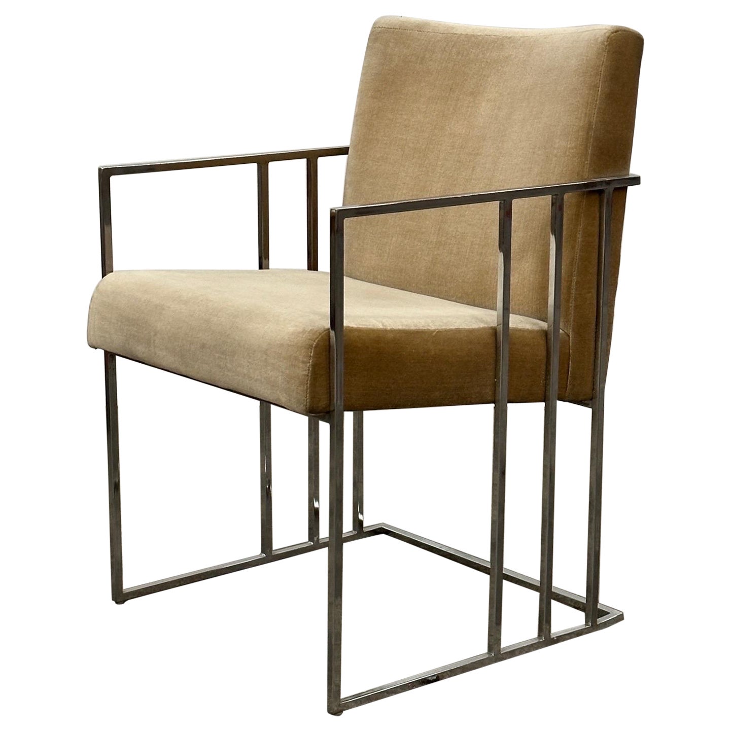 Verchromter Sessel von Adrian Pearsall für Comfort Designs im Angebot