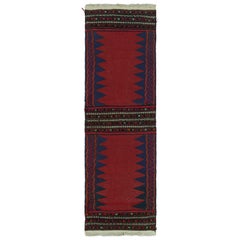 Vintage Afghan Kilim Runner Rug, with Geometric Patterns from Rug & Kilim