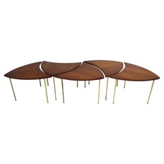 5 pc. Peter Hvidt Teak 523 Coffee Table by France & Sons Denmark 